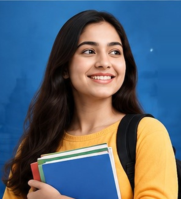 Student preparing for government jobs